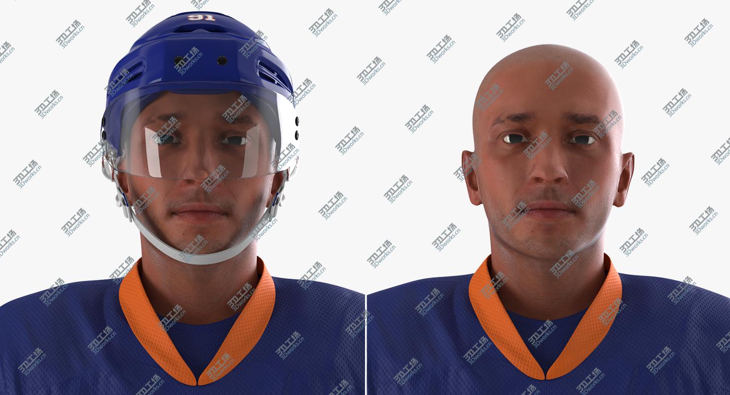 images/goods_img/2021040161/Hockey Player Generic 5 Rigged for Cinema 4D 3D Model/5.jpg